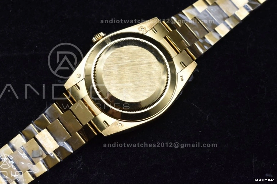 On VR3255 Dial YG Edition Sustainable 228238 654 Best 40 Bracelet Date ARF Crystal Weight) 1:1 President (Gain Gold Day 0415